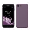 Kwmobile tok Apple iPhone 8/iPhone 7/iPhone SE 2 telefonokhoz, sötétlila, szilikon, KWM000010IU092C