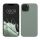 Kwmobile tok Apple iPhone 14, zöld, szilikon, KWM000016NI033C