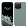 Kwmobile tok Apple iPhone 14 Pro Max telefonhoz, zöld, szilikon, KWM000016NL033C