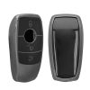 Kwmobile autókulcs fedél Mercedes Benz Smart Key, szürke/fekete, szilikon, KWM0000252R001C