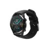 Kwmobile szíj Huawei Watch GT 3/Watch GT 2/Watch GT számára, fekete, természetes bőr, KWM000013PG003C