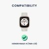 Kwmobile szíj Honor Watch 4, fekete, szilikon, KWM0000253E001C