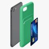 Kwmobile tok Apple iPhone 8/iPhone 7/iPhone SE 2 telefonokhoz, zöld, szilikon, KWM0000134I013C