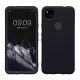 Kwmobile tok Google Pixel 4a telefonhoz, sötétkék, szilikon, KWM000011JE044C