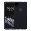 Kwmobile tok Google Pixel 4a telefonhoz, sötétkék, szilikon, KWM000011JE044C