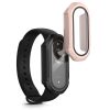 2 db Kwmobile tok készlet Xiaomi Mi Band 8 telefonhoz, fekete/rózsaszín, szilikon, KWM0000206E003C