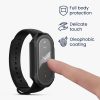 2 db Kwmobile tok készlet Xiaomi Mi Band 8 telefonhoz, fekete/rózsaszín, szilikon, KWM0000206E003C