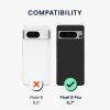 Kwmobile tok Google Pixel 8 Pro telefonhoz, sötétzöld, szilikon, KWM0000208U005C