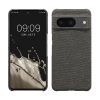 Kwmobile tok Google Pixel 8 telefonhoz, szürke, textil, KWM000020JB002C