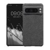 Kwmobile tok Google Pixel 8 Pro telefonhoz, szürke, textil, KWM000020JC002C