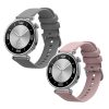 2 db Kwmobile szíj készlet Huawei Watch GT 4-hez (41 mm), szürke/rózsaszín, szilikon, KWM0000254B002C