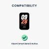 2 db Kwmobile szíj készlet Xiaomi Smart Band 8 Active készülékhez, fekete/sötétkék, szilikon, KWM0000254C001C