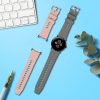 2 db Kwmobile szíj készlet Google Pixel Watch 2/Pixel órához, többszínű/rózsaszín, szilikon, KWM0000254I002C