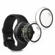 2 db Kwmobile tok biztonsági üveggel Google Pixel Watch 2/Pixel Watchhoz, átlátszó, műanyag, KWM0000254R001C