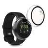 2 db Kwmobile tok biztonsági üveggel Google Pixel Watch 2/Pixel Watchhoz, átlátszó, műanyag, KWM0000254R001C