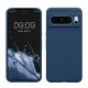 Kwmobile tok Google Pixel 8 Pro telefonhoz, sötétkék, szilikon, KWM0000208G030C