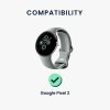 Kwmobile USB töltőkábel Google Pixel Watch 2, fekete, műanyag, KWM0000255M001C