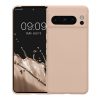 Kwmobile tok Google Pixel 8 Pro telefonhoz, krémszínű, szilikon, KWM0000208M007C