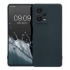 Kwmobile tok Xiaomi Redmi Note 12 Pro Plus 5G telefonhoz, sötétzöld, szilikon, KWM000018DL006C