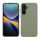 Kwmobile tok Samsung Galaxy A55-höz, zöld, szilikon, KWM000021MG009C