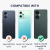 Kwmobile tok OnePlus Nord CE 3 Lite/Nord N30-hoz, barna, fa, KWM000022PC001C