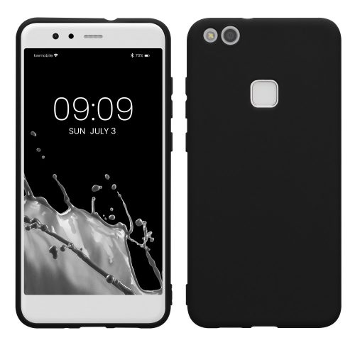 Kwmobile tok Huawei P10 Lite, fekete, szilikon, KWM0000089W007C