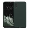 Kwmobile tok Huawei P20-hoz, sötétzöld, szilikon, KWM000008PX014C