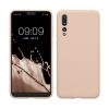 Kwmobile tok Huawei P20 Pro-hoz, krémszínű, szilikon, KWM000008PZ013C