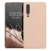 Kwmobile tok Huawei P30-hoz, krémszínű, szilikon, KWM000009MF017C