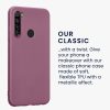 Kwmobile tok Xiaomi Redmi Note 8-hoz, Burgundy, Szilikon, KWM000010LR007C