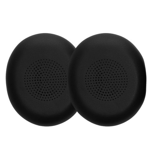 2 db-os Kwmobile fülpárna készlet Jabra Evolve 2 65/Evolve 65 SE, fekete, Eco-bőr, KWM0000256O001C