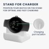 Kwmobile dokkolóállvány Google Pixel Watchhoz, fehér, szilikon, KWM0000257C002C