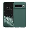 Kwmobile tok Google Pixel 8 Pro telefonhoz, zöld, szilikon, KWM0000208G034C