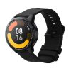 Kwmobile szíj Xiaomi Mi Watch Color Sport/S1 Active, fekete, szilikon, KWM0000257H001C