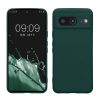 Kwmobile tok Google Pixel 8 telefonhoz, sötétzöld, szilikon, KWM0000208L014C