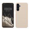 Kwmobile tok Samsung Galaxy A25-höz, krémszínű, szilikon, KWM000021MV006C