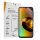 3 db Kwmobile védőfólia készlet Samsung Galaxy A25-höz, átlátszó, műanyag, KWM000021NB001C