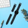 2 db Kwmobile szíj készlet Xiaomi Mi Watch Color Sport/S1 Active-hoz, fekete, szilikon, KWM000016JX005C