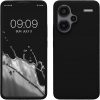 Kwmobile tok Xiaomi Redmi Note 13 Pro Plus 5G telefonhoz, fekete, szilikon, KWM000020KH001C