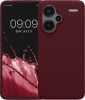 Kwmobile tok Xiaomi Redmi Note 13 Pro Plus 5G telefonhoz, fekete, szilikon, KWM000020KH004C