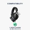 db Kwmobile fülpárna készlet V-MODA Crossfade M-100/Crossfade LP2/Crossfade LP, fekete, Eco-bőr, KWM0000257U001C