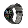 Kwmobile szíj Xiaomi Mi Watch Color Sport/S1 Active-hoz, fekete/szürke, szilikon, KWM0000258B002C