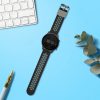 Kwmobile szíj Xiaomi Mi Watch Color Sport/S1 Active-hoz, fekete/szürke, szilikon, KWM0000258B002C