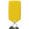 Kwmobile autókulcs fedél Renault 4 gombokhoz - Smart Key, sárga, szilikon, KWM000009SO044C