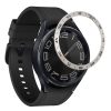 Kwmobile számlapkeret Samsung Galaxy Watch 6 Classic telefonhoz, ezüst, alumínium, KWM000024TK002C