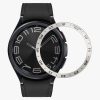 Kwmobile számlapkeret Samsung Galaxy Watch 6 Classic telefonhoz, ezüst, alumínium, KWM000024TK002C