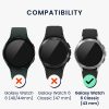 Kwmobile számlapkeret Samsung Galaxy Watch 6 Classic telefonhoz, ezüst, alumínium, KWM000024TK002C