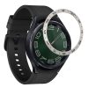 Kwmobile számlapkeret Samsung Galaxy Watch 6 Classic telefonhoz, ezüst, alumínium, KWM000024TL002C