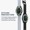 Kwmobile számlapkeret Samsung Galaxy Watch 6 Classic telefonhoz, ezüst, alumínium, KWM000024TL002C