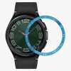 Kwmobile számlapkeret Samsung Galaxy Watch 6 Classic telefonhoz, kék, alumínium, KWM000024TL003C